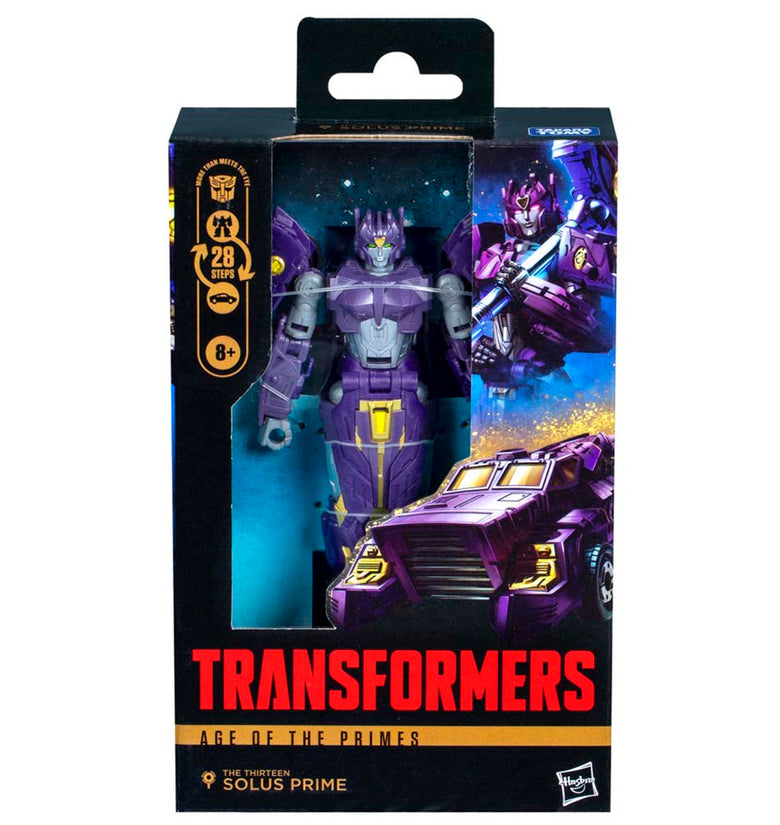 Transformers Age of the Primes Deluxe Class The Thirteen Solus Prime G1022