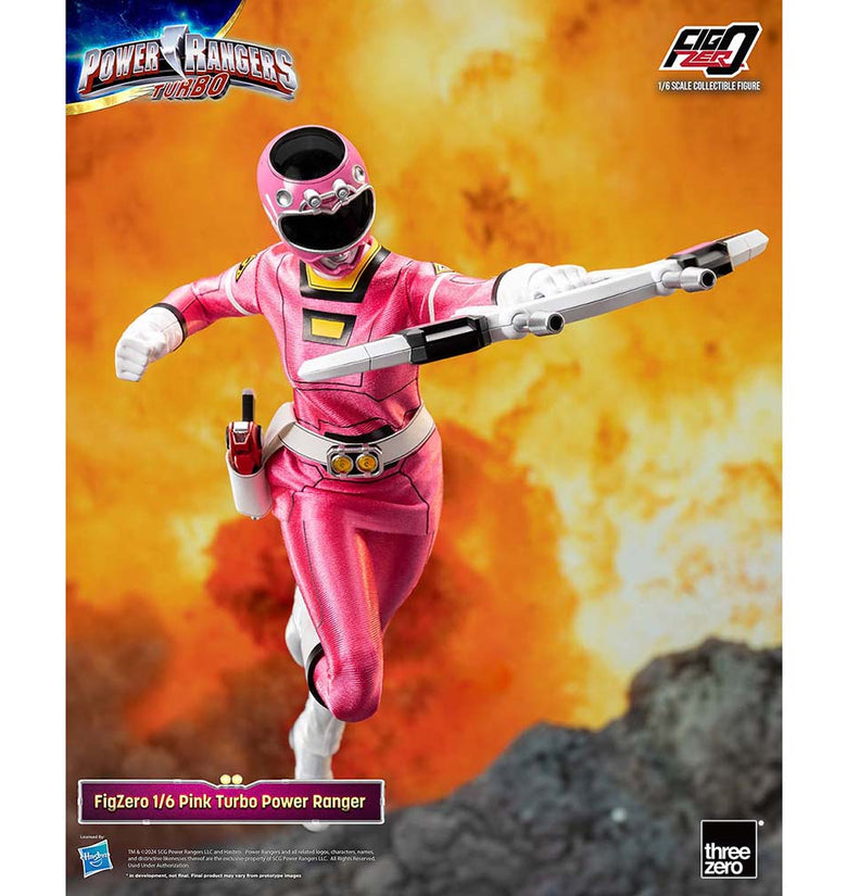 Pink Turbo Power Ranger Sixth Scale Figure by Threezero